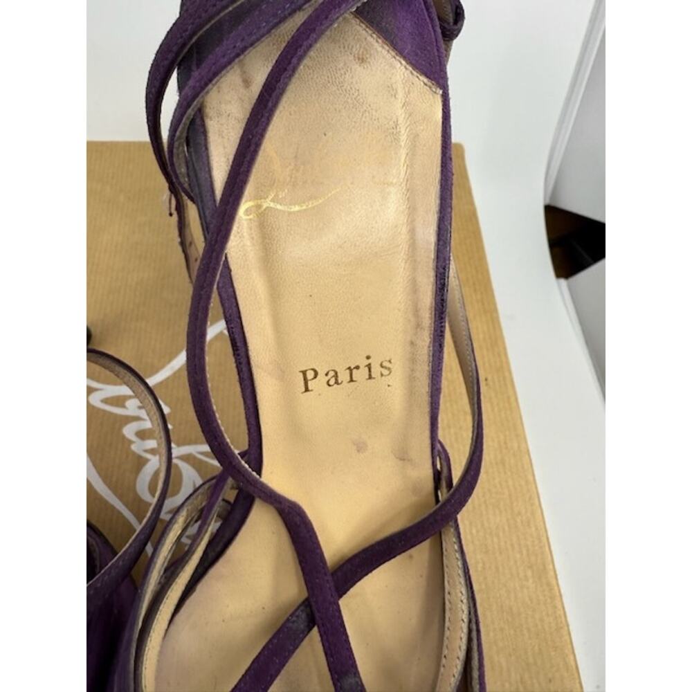Christian Louboutin Purple Heels - Picture 8 of 16